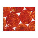 Sliced Tomatoes Postcard
