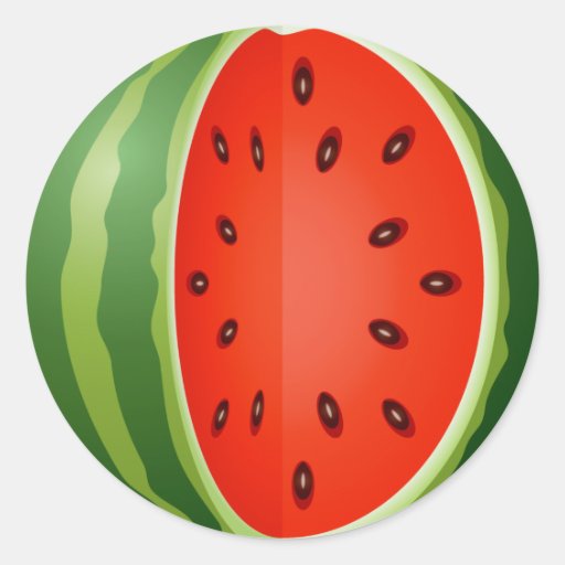 Watermelon Stickers, Watermelon Sticker Designs