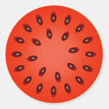 SLICED WATERMELON STICKERS