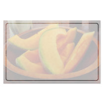 Slices of Cantaloupe Custom Stationery