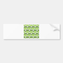 Slices of lemon lime orange citrus fruit bumper stickers