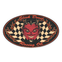 Slick Devil Motor Oil Sticker