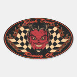 Slick Devil Motor Oil Sticker