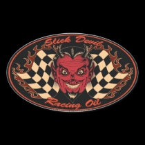 Slick Devil Motor Oil Sticker stickers