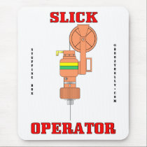 Slick Operator,Slickline,Stuffing Box,Oil Field mousepads