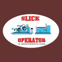 Slick Operator,Slickline,Wireline Operater,Oil,Gas stickers