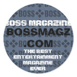 slide.001, BOSSMAGZ .COM, THE BESTENTERTAINMENT... Sticker