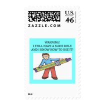 slide rule math humor postage