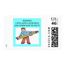 slide rule math humor postage