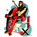 Slide Show Skateboarding t-shirts by ZazzIt Slide Show Skateboarding t-shirts