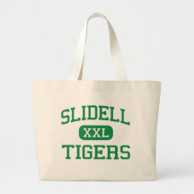 Slidell - Tigers - Junior - Slidell Louisiana Tote Bags
