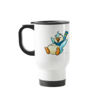 Sliding blue Bruce mugs by neopets Sliding blue Bruce mugs