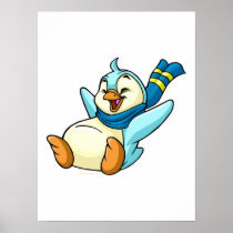 Sliding blue Bruce posters