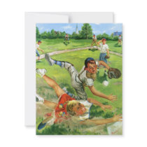 Sliding Into Home invitations by YesterdayCafe Sliding Into Home invitations