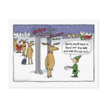 "Sliegh Security" Cartoon Postcards