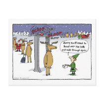 "Sliegh Security" Cartoon postcards by jennsdoodleworld "Sliegh Security" Cartoon postcards
