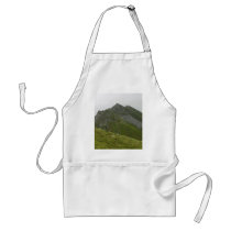 Slieve League Cliffs With Green Field In Ireland aprons
