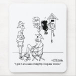 Slightly Irregular Cuckoo Clock mousepads