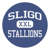 Sligo Stallions Middle Silver Spring stickers