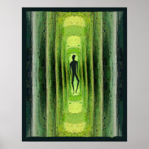 Slim Green Walker posters