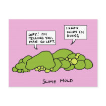 Slime Mold Postcard by Eliotstheorem Slime Mold Postcard