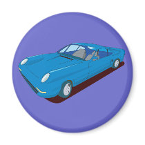 Slimline Concept Car Design Magnet