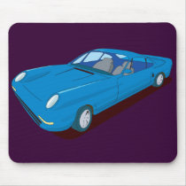 Slimline Concept Car Design Mousepads