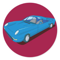 Slimline Concept Car Design Stickers
