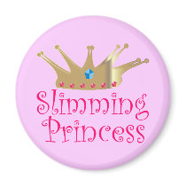 Slimming Princess Fridge Magnet