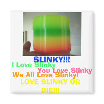SLINKY!!! magnet by RemyRemo SLINKY!!! magnet