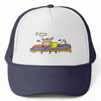 Slip And Slide On A Hot Day Hat by stick_figures Slip And Slide On A Hot Day Hat