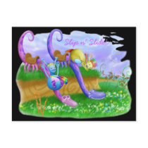 Slip n' Slide! postcards by BIGCATPRODUCTIONS Slip n' Slide! postcards