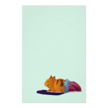 Slipper Kitty Customized Stationery