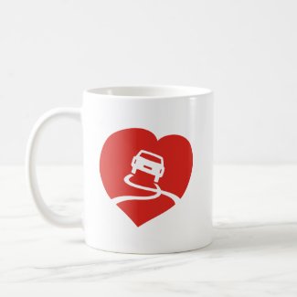 Slippery Love Sign mug mug