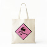 Slippery When Wet Road Traffic sign Australia Car Bag