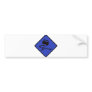 Slippery When Wet Road Traffic sign Australia Car Bumper Stickers