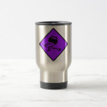 Slippery When Wet Road Traffic sign Australia Car Coffee Mug