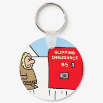 slipping insurance eskimo keychains