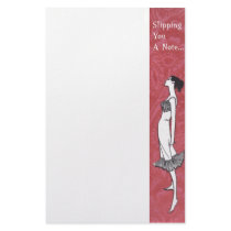 Slipping You A Note Lingerie Stationary stationery by kindnessofstrangers Slipping You A Note Lingerie Stationary stationery