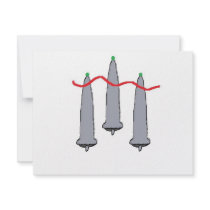 Sliver Bells invitations