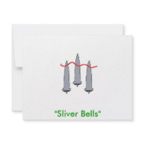 Sliver Bells invitations