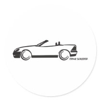 SLK Top Down Stickers