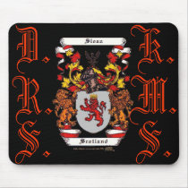 Sloan Coat Of Arms D.R.S. & K.M.S. Mousepad
