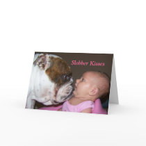 Slobber kisses Valentines Day card by jluvabull Slobber kisses Valentines Day card