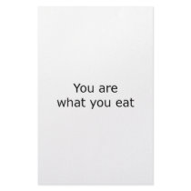 Slogan 2 - Black stationery