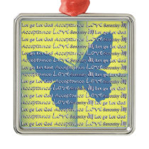 Slogan Butterfly ornaments