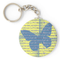 Slogan Butterfly keychains