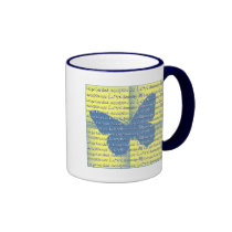 Slogan Butterfly mugs