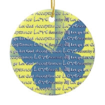 Slogan Butterfly ornaments