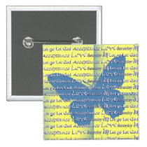 Slogan Butterfly buttons